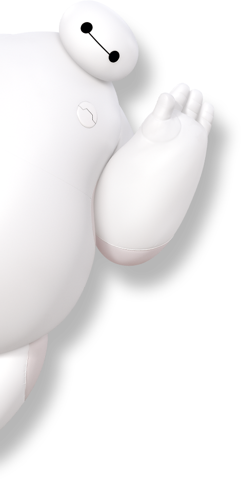 Baymax waving